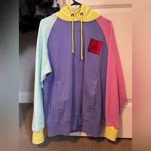 TEDDY FRESH ORIGINAL 2017 COLOR-BLOCK HOODIE BRAND NEW